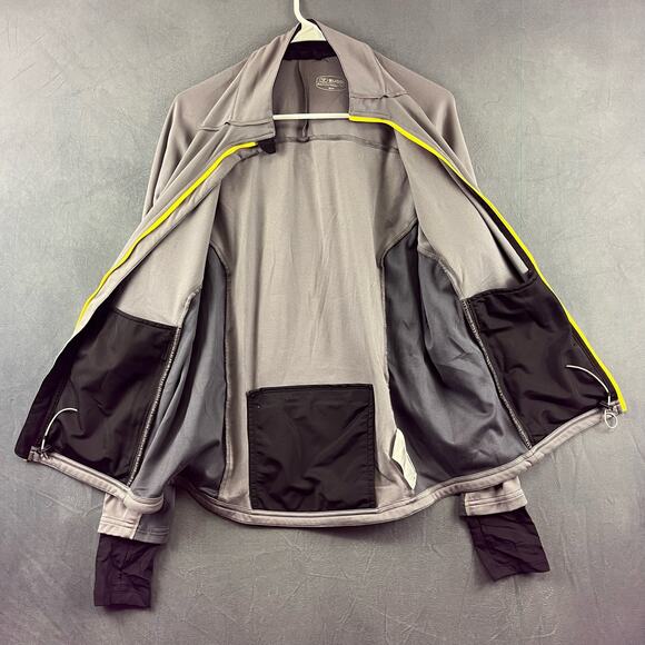 Sugoi Men's Medium Firewall 180 Jacket Performance Full Zip Cycling Reflective - Picture 3 of 10